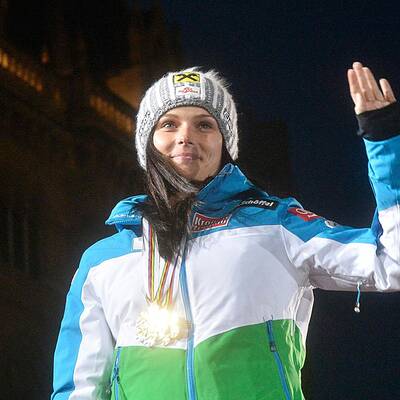 Die Bilder vom Medaillenempfang in Wien