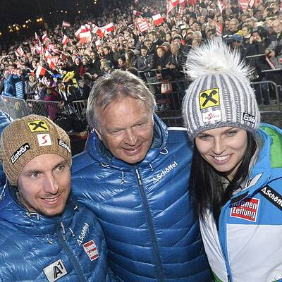 Die Bilder vom Medaillenempfang in Wien