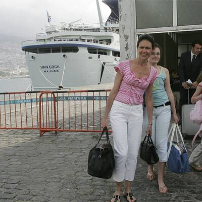 Luxusliner wurde gepfändet