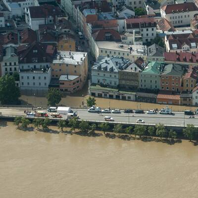 Deutschland versinkt im Hochwasser