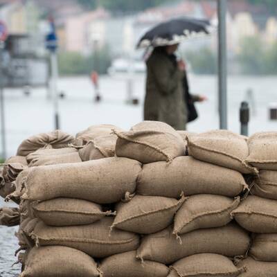 Deutschland versinkt im Hochwasser