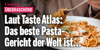Laut Taste Atlas: Das beste Pasta-Gericht der Welt ist…