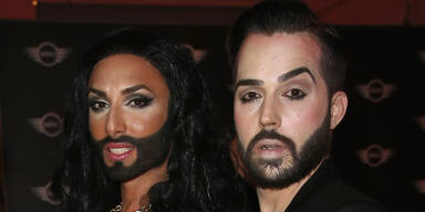 Jacques Patriaque und Conchita Wurst