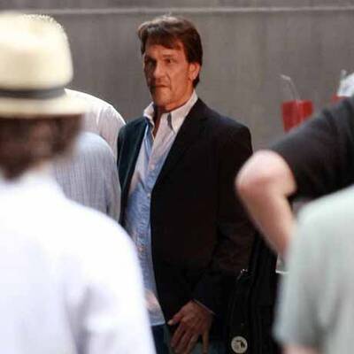 Patrick Swayze am Set: Er sieht gesund aus!