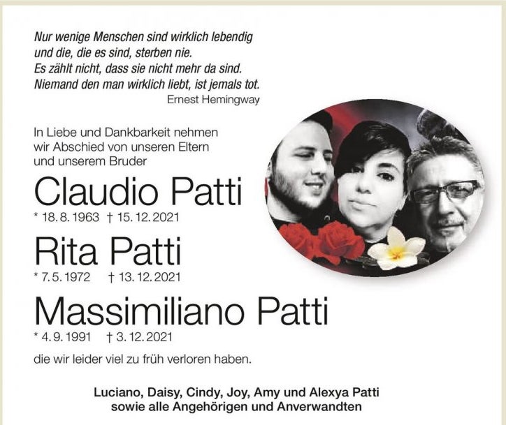 Familien-Drama: Vater, Mutter und Sohn an Corona gestorben