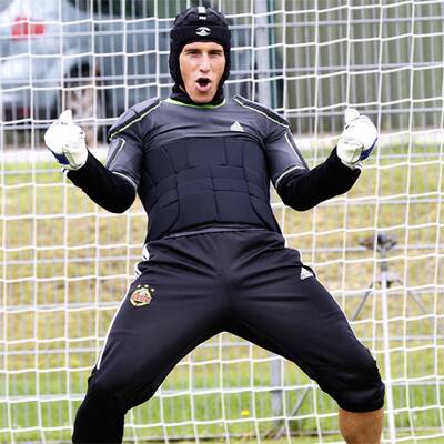 Payer gibt im Training Vollgas