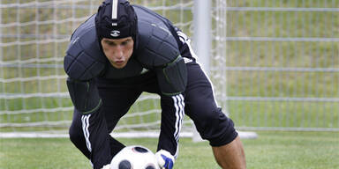 Payer gibt im Training Vollgas