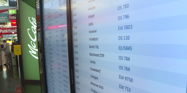 Flughafen Abflugschild