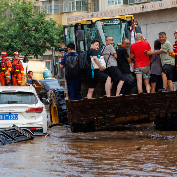 Rekordregen in Peking: 30 Tote nach Unwettern
