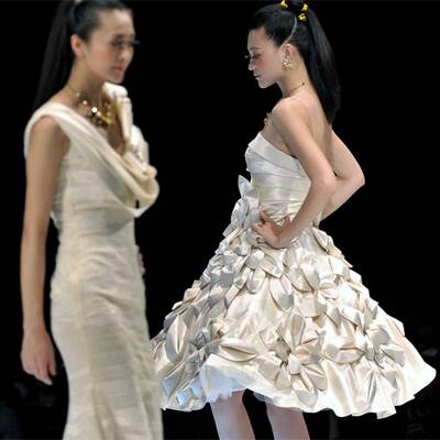Die schönsten Kreationen der China Fashion Week