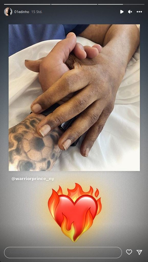 Pelés Familie versammelt sich am Krankenbett