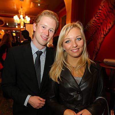 Niko Pelinka mit Lidia Baich