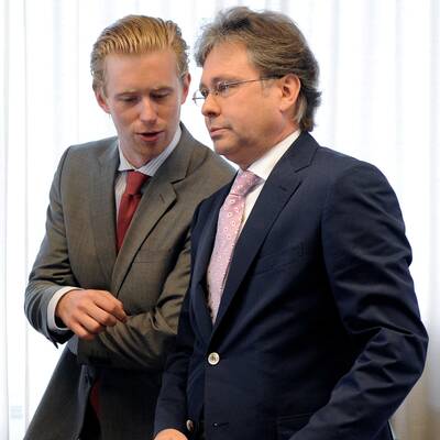 Niko Pelinka mit Lidia Baich