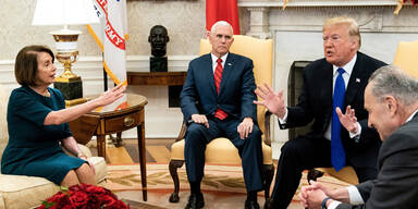 Trump rastet bei Treffen mit Erzrivalin v&ouml;llig aus