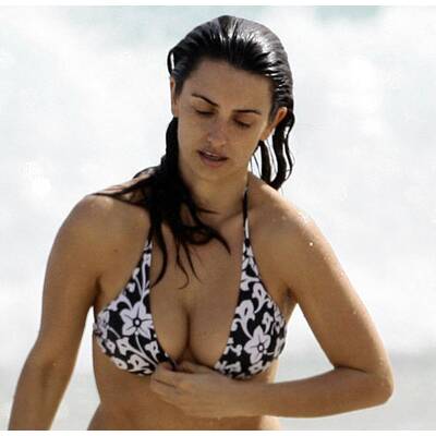 Sexy: Penelope Cruz am Strand