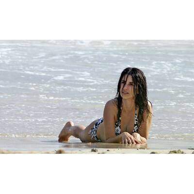 Sexy: Penelope Cruz am Strand