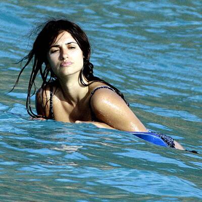 Sexy: Penelope Cruz am Strand