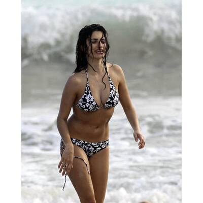 Sexy: Penelope Cruz am Strand