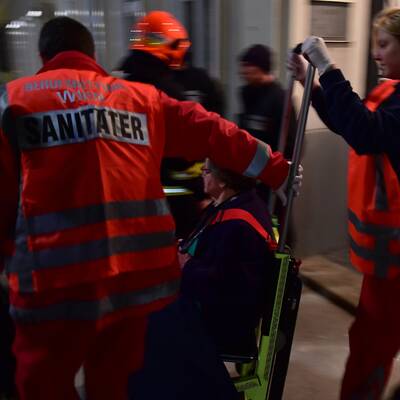 Ein Wohnhaus in Penzing musste evakuiert werden. 