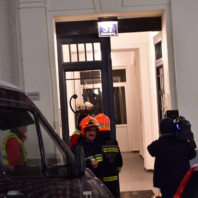 Ein Wohnhaus in Penzing musste evakuiert werden. 