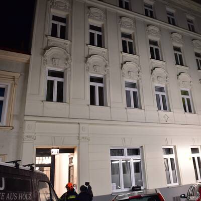 Ein Wohnhaus in Penzing musste evakuiert werden. 