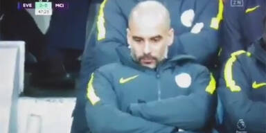 Pep verliert Spiel, Titel und Nerven