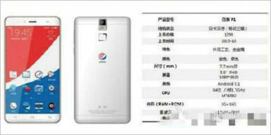 Pepsi bringt ein eigenes Smartphone