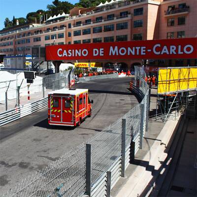 Schwerer Unfal von Perez im Monaco-Qualifying