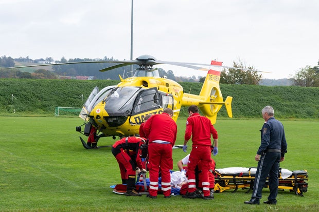Bub (3) greift in Förderschnecke – Arm amputiert