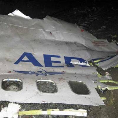 Flugzeugabsturz im Ural mit 88 Toten