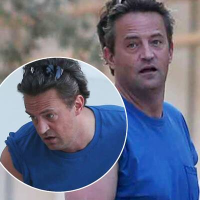 Matthew Perry sieht ganz schön alt aus!