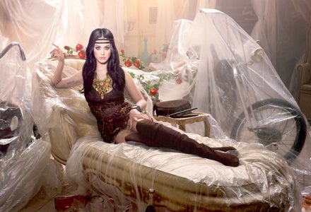 Katy Perry im  Retro-Style