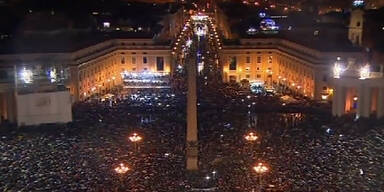 Obdachlose: Geburt nahe dem Petersplatz