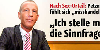 Lebensmensch Petzner stellt sich Sinnfrage