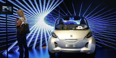 Die schönsten Fotos der Pariser Autoshow Teil 1