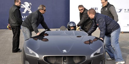 Peugeots E-Rakete EX1 stellte neue Rekorde auf