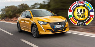 Peugeot 208 ist "Car of the Year 2020"