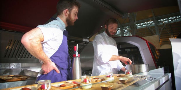 Peugeot zeigt einen coolen Foodtruck