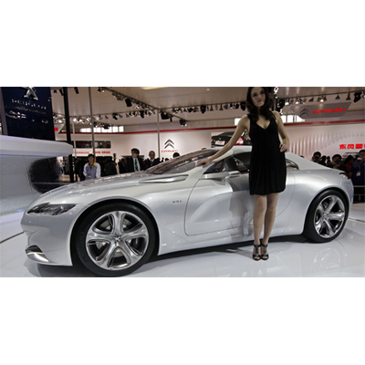 Auto China 2010: Luxuswagen statt Fahrrad 