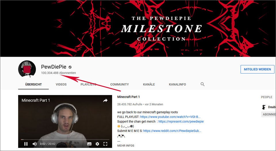 PewDiePie schafft neuen YouTube-Rekord