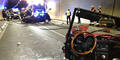 Unfall im Pfändertunnel