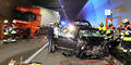 Unfall im Pfändertunnel