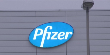 Pfizer Schild