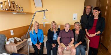 Moderne Pflegebetten in Wels.