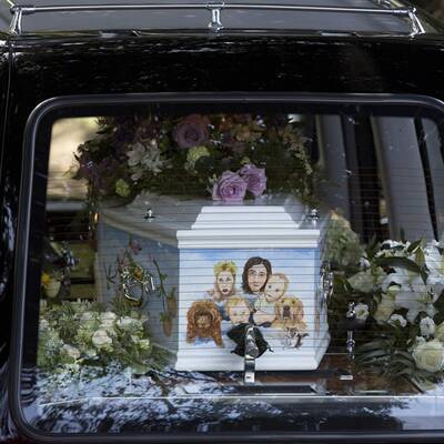 Begräbnis von Peaches Geldof 