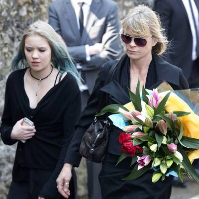 Begräbnis von Peaches Geldof 