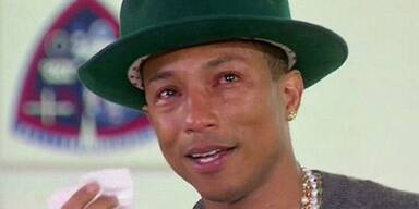 Tränen bei Oprah! Pharrell Williams weint im TV!