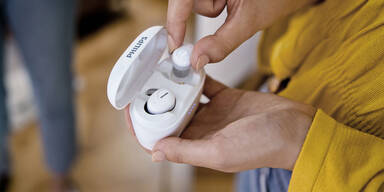 Kabellose Philips-Kopfh&ouml;rer mit Mega-Laufzeit