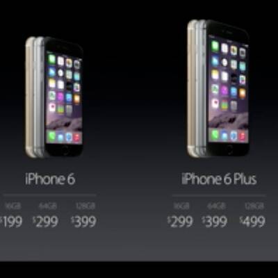 Das sind iPhone 6 und iPhone 6 Plus