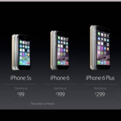 Das sind iPhone 6 und iPhone 6 Plus